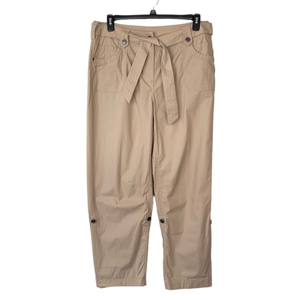 JMS Lightweight Convertible Cotton Khaki Pants Size 16W NWT
